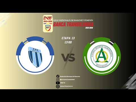 Liga Nationala de Baschet Feminin BT 25/26 -CS Universitar Brasov - CS Agronomia Bucuresti