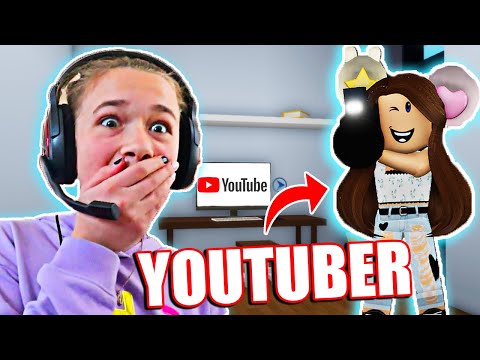 BECOMING A FAMOUS YOUTUBER!! **BROOKHAVEN ROLEPLAY** | JKREW GAMING