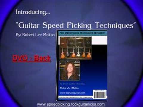 Guitar Speed Picking DVD by Bob Molton