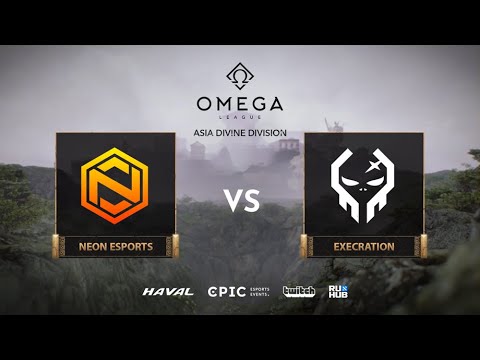 Neon Esports vs Execration, OMEGA League: Asia, bo3, game 1 [Adekvat & Jam]