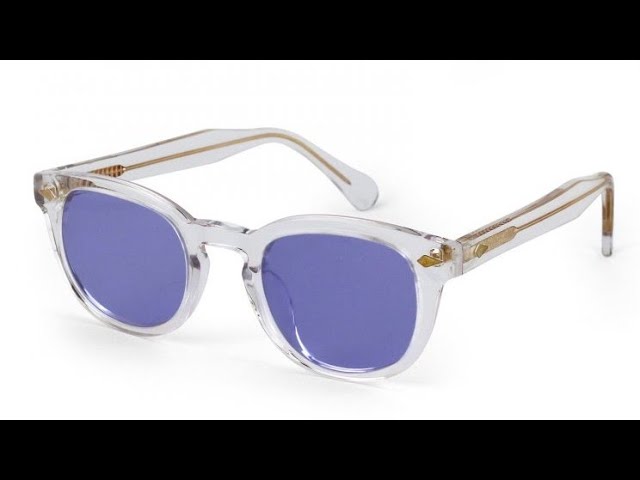 Vídeo relacionado con X-LAB XLAB 8004 Gafas de sol estilo moscot, unisex, 50mm, Amarillo/sombreado azul