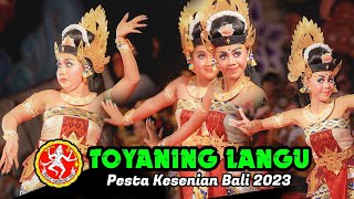 Tari Bali Kreasi  TOYANING LANGU 