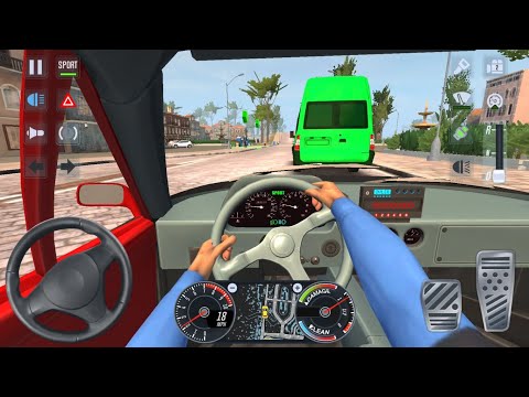 Sport Cab in Rome 🚖⚡ City Car Driving Games Android iOS - Taxi Sim 2020 Gameplay