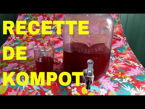 recette de kompot