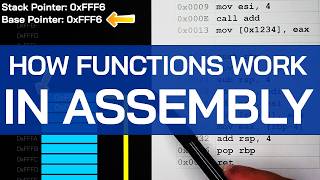How Assembly Functions Work - The Stack Explained