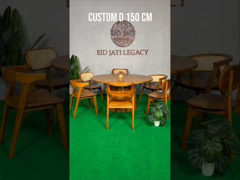 SET MAKAN CUSTOM D : 150 CM