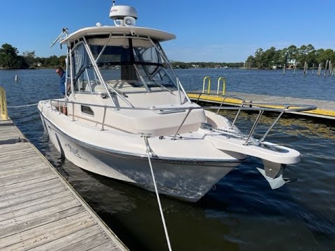 Seatrial on a 2012 23' Grady White Gulfstream