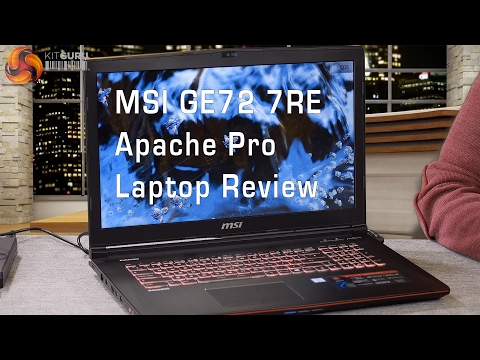 MSI GE72 7RE 120hz Gaming Laptop Review