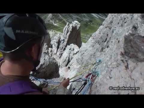 Klettertour Becco di Mezzodi #3 - Abseil-Action - Abenteuer Alpin 2011 (Folge 7.4)