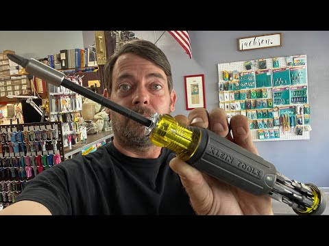 the new Klein 14 in 1 Adjustable Length Screwdriver!