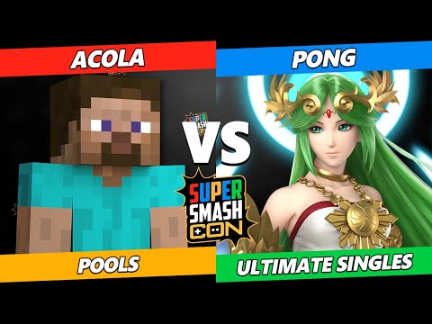 SSC 2023 - acola (Steve) Vs. Pong (Palutena) Smash Ultimate Tournament