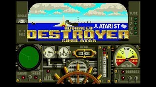 ADS : Advanced Destroyer Simulator - Atari ST (1990)