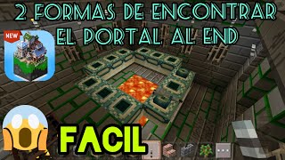 2 formas Faciles de encontrar el portal al (END) en Mastercraft | Eriksen AMG