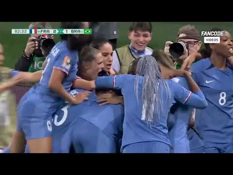 France 2-1 Brazil | FIFA Women's World Cup 2023 | Streaming LIVE on FanCode