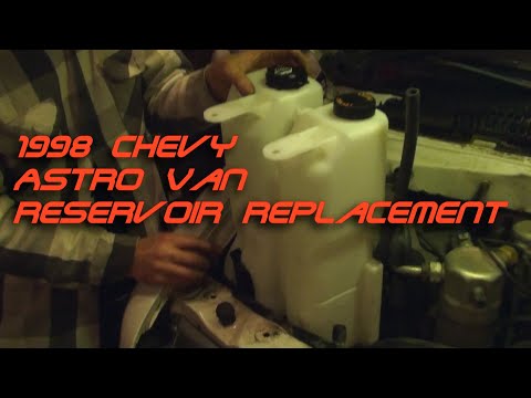 [TUT]  1998 Chevy Astro Van Coolant / Washer Reservoir Replacement