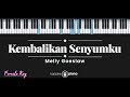 Kembalikan Senyumku Melly Goeslaw KARAOKE PIANO FEMALE KEY