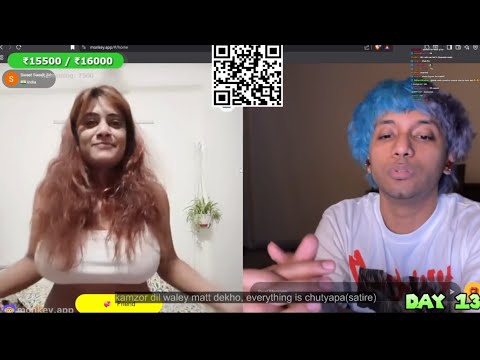 Monkey app pe aayi naughty ladki 😍| Doperman #monkey #monkeyapp #omegle #ometv