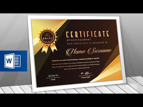 Microsoft Word Logo Design Tutorial How to make logo design in MS Word