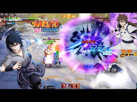 Naruto Online - This Apocalypse Team (Sasuke + Indra) CRAZY DAMAGE?!