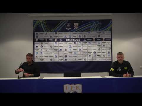 Presskonferens IFK Göteborg - Mjällby AIF