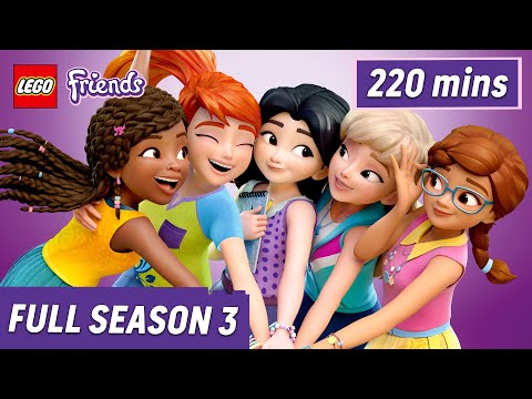 LEGO® FRIENDS SEASON 3 COMPILATION! 💕 | Girls on a Mission | Cartoons for Kids