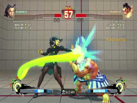 SSFIVAE:  Rose (sorenashi) vs. E.Honda (o wa re jp) HD