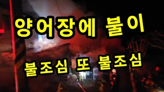 양어장에 불이 나면서 무서웠어요. 김진규쏘가리