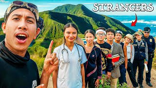 Asking 10 Strangers to Climb a Mountain