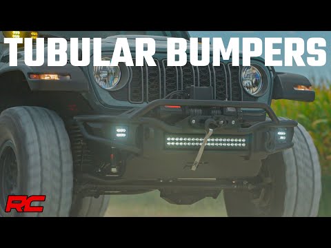 Rough Country Tubular Rear Bumper| 10649 | 2007 - 2018 Jeep Wrangler JK