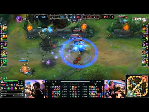 League of Legends - Playing Ducks vs. n!Faculty 2/2 - EPS Finals Germany Winter 2014