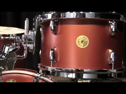 Gretsch USA Broadkaster Classic Heritage Drum Set 22/12/16 - Satin Copper Lacquer