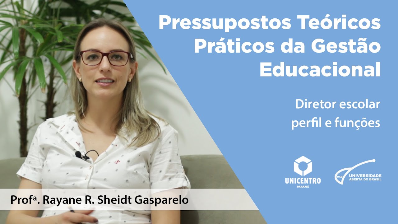 [PED] Diretor escolar: perfil e funções