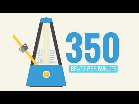 350 BPM Metronome | The BLuetiFuLL MeTRoNoME