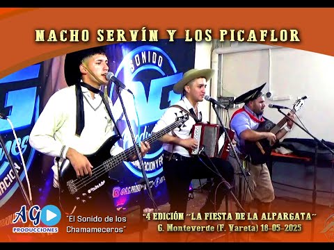 NACHO SERVIN Y LOS PICAFLOR EN VIVO | FIESTA DE LA ALPARGATA °4 EDICIÓN | F. VARELA 18-05-2025 👌👌👌