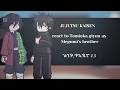 WIP PART 2 5 Jujutsu Kaisen React To Tomioka Giyuu As Megumi S Brother 🫧JJK REACTION VIDEO 🫧