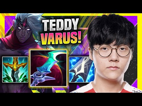 TEDDY DOMINATING WITH VARUS! - T1 Teddy Plays Varus ADC vs Ashe! | Season 11