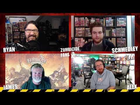 Zombicide Fans Podcast Ep#4 Zombicide Black Plague Part 1: Core Game Review