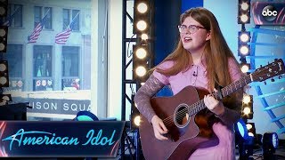 Catie Turner Auditions for American Idol With Quirky Original Song - American Idol 2018 on ABC