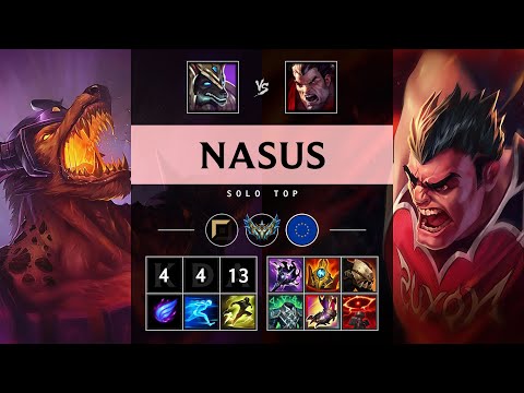 Nasus Top vs Darius - EUW Challenger Patch 25.17