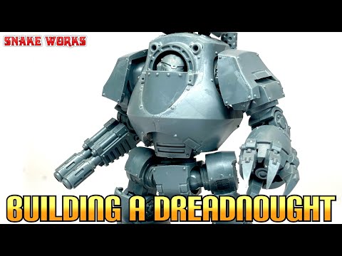 Horus Heresy Hobby Project Episode 4: Building a Contemptor Dreadnought for the Age of Darkness