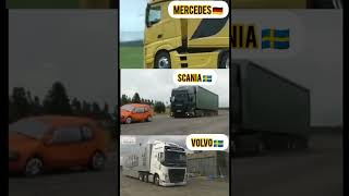Download lagu 'Auto-Brake Battle: Scania vs Mercedes vs Volvo Trucks' ✅ mp3