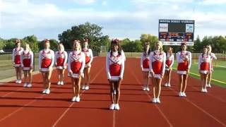 Fairfield High School"Hello" Cheer Slow motion