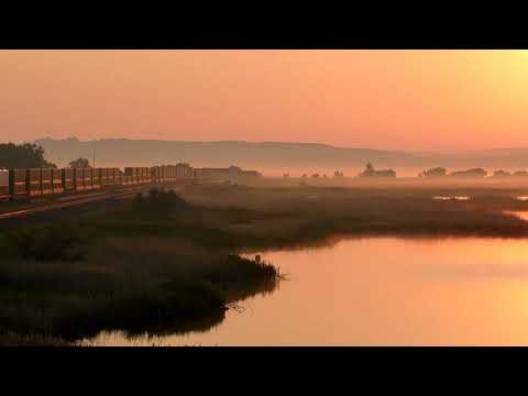 North Platte, NE Sunrise UP Trains