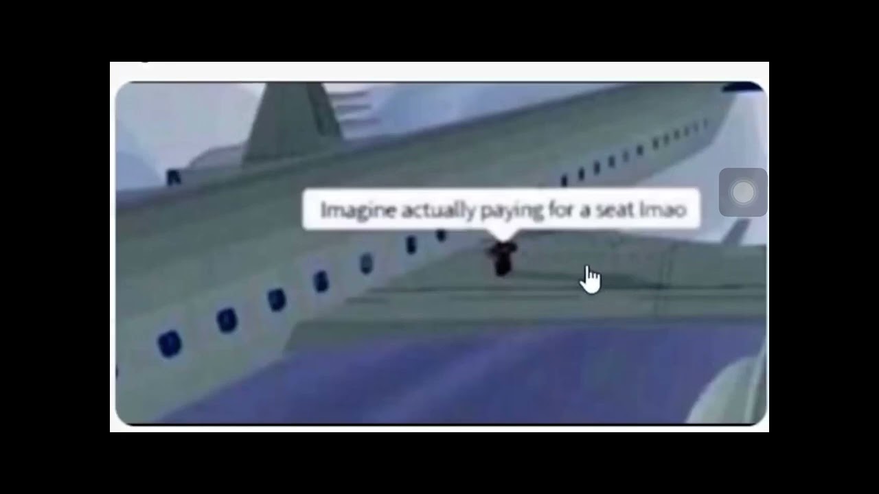 imagine actually paying for a seat lmao