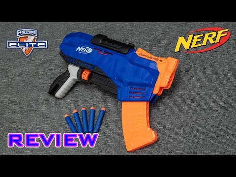 Відео огляд Бластер Nerf Elite Rukkus ICS-8