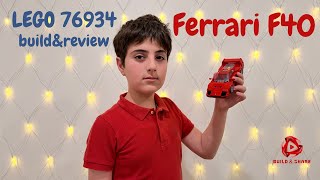 Ferrari F40 Supercar 🏎️ | LEGO Speed Champions 76934 Build