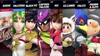 【実況】vs8だとキャラが多すぎて目で追えない問題【スマブラSP】