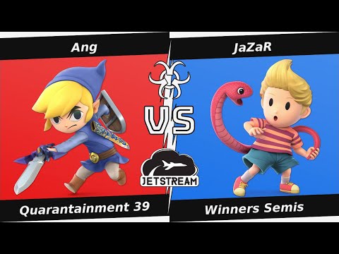 Quarantainment 39 Winners Semis - Ang (Toon Link) Vs. JaZaR (Lucas) Smash Ultimate - SSBU