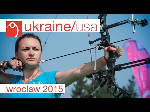 USA v Ukraine – Compound Women's Team Bronze Final | Wroclaw 2015
