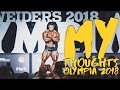 My Thoughts 2018 Mr.Olympia - Regan Grimes